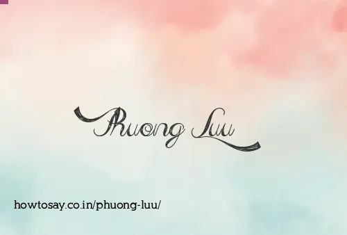 Phuong Luu