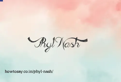 Phyl Nash