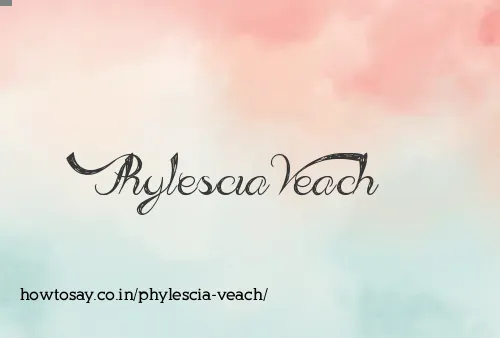 Phylescia Veach