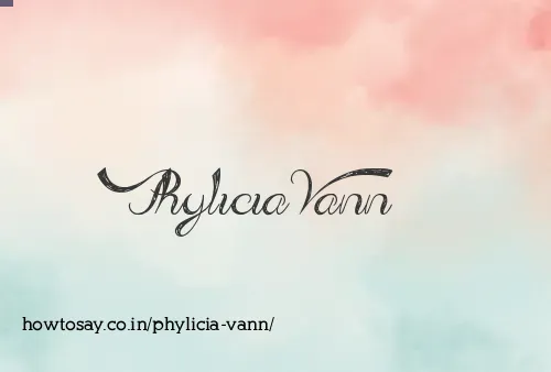 Phylicia Vann