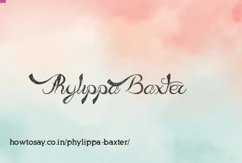 Phylippa Baxter