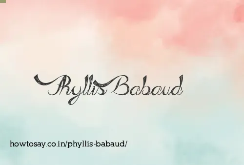 Phyllis Babaud