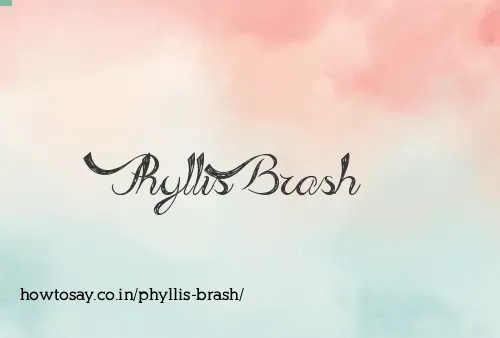Phyllis Brash