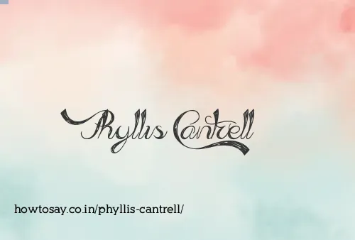 Phyllis Cantrell
