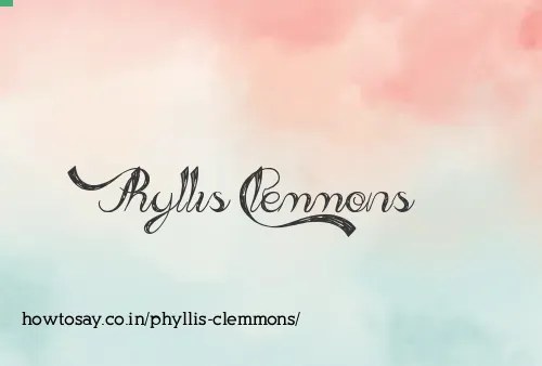 Phyllis Clemmons