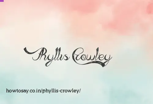 Phyllis Crowley