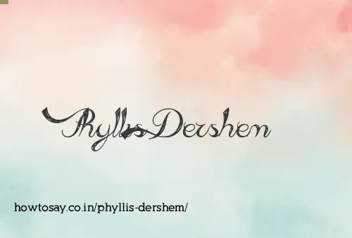 Phyllis Dershem