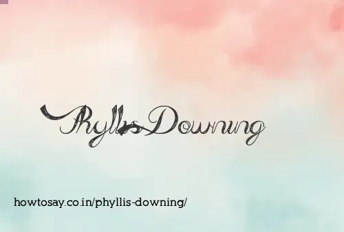 Phyllis Downing