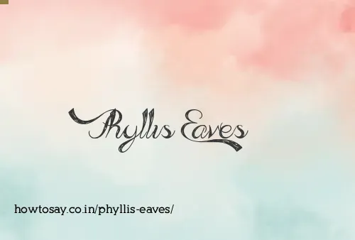 Phyllis Eaves