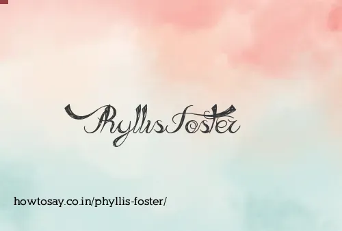 Phyllis Foster