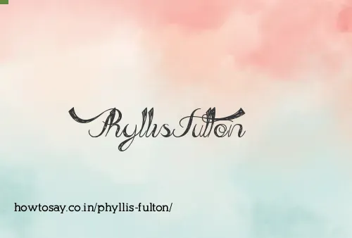 Phyllis Fulton