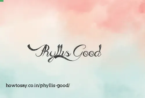 Phyllis Good
