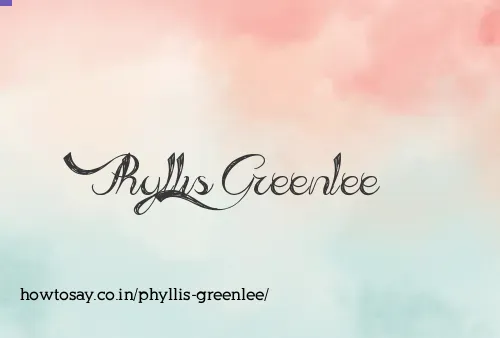 Phyllis Greenlee