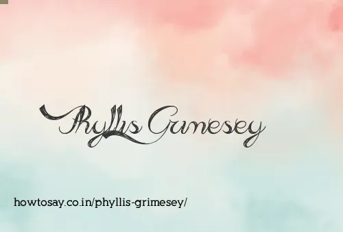 Phyllis Grimesey