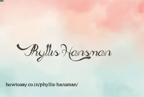 Phyllis Hansman