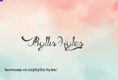Phyllis Hyles