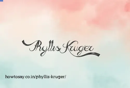 Phyllis Kruger