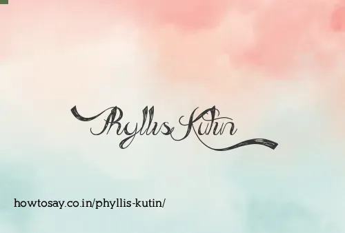 Phyllis Kutin