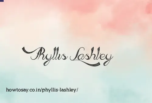 Phyllis Lashley