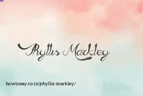 Phyllis Markley