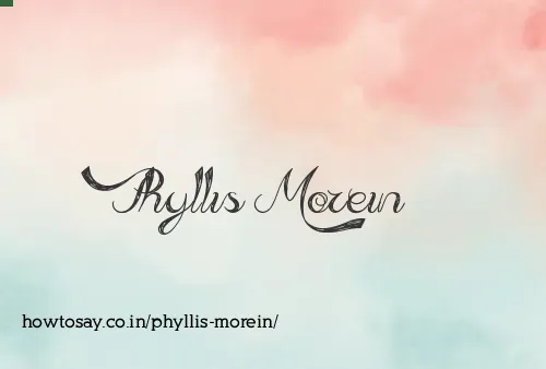 Phyllis Morein