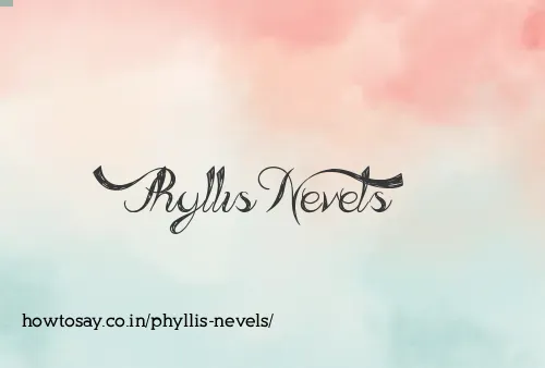 Phyllis Nevels