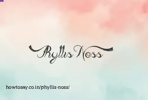 Phyllis Noss