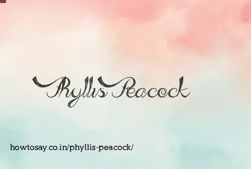 Phyllis Peacock