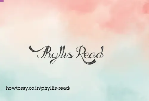 Phyllis Read