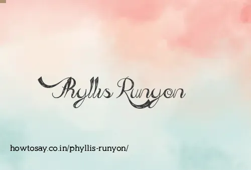 Phyllis Runyon