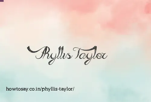 Phyllis Taylor