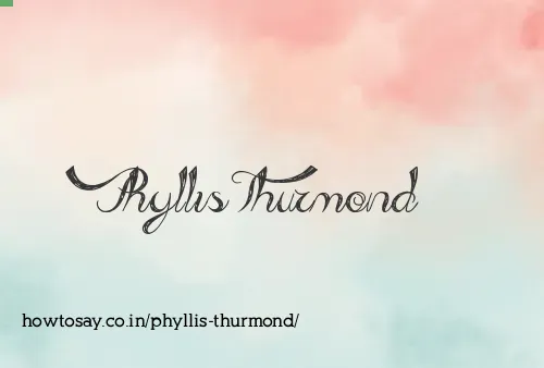 Phyllis Thurmond