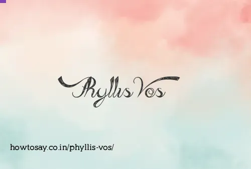 Phyllis Vos