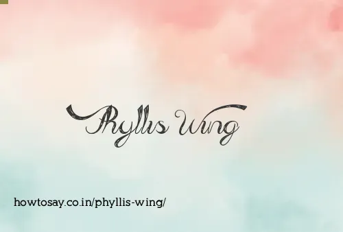 Phyllis Wing