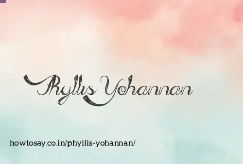 Phyllis Yohannan