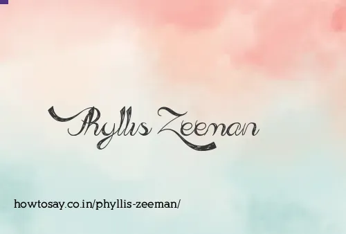 Phyllis Zeeman