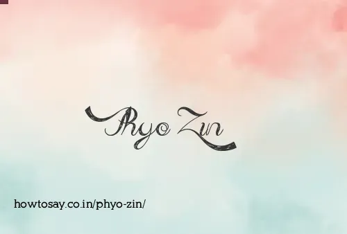 Phyo Zin
