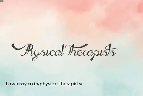 Physical Therapists