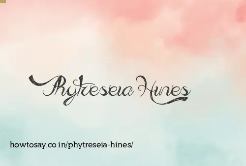 Phytreseia Hines