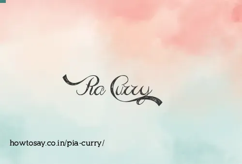 Pia Curry