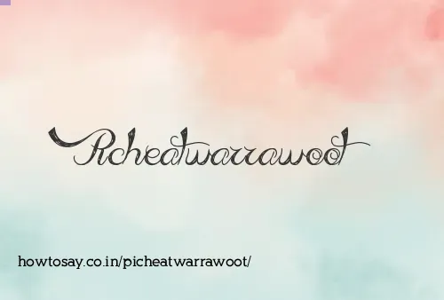Picheatwarrawoot