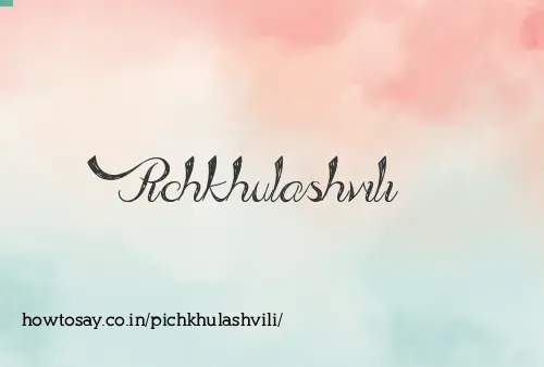 Pichkhulashvili