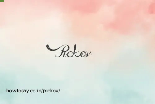 Pickov