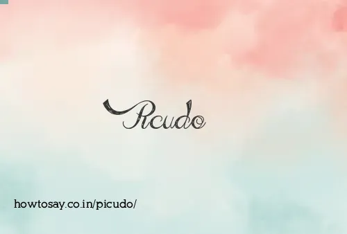 Picudo