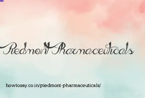 Piedmont Pharmaceuticals