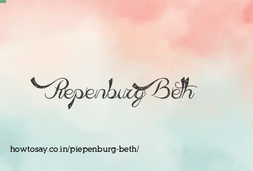 Piepenburg Beth