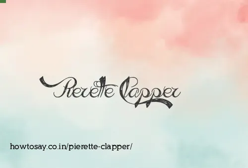 Pierette Clapper