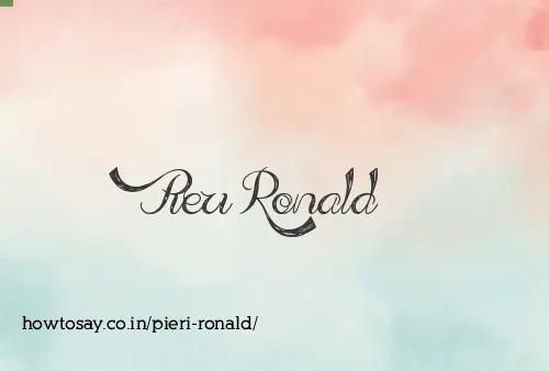 Pieri Ronald