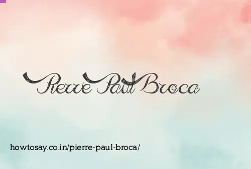Pierre Paul Broca