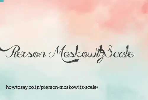 Pierson Moskowitz Scale